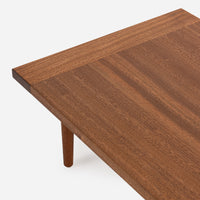 Case Study® Solid Wood Straight Edge Coffee Table