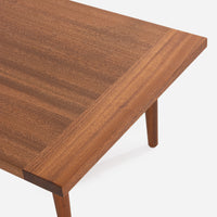 Case Study® Solid Wood Straight Edge Coffee Table