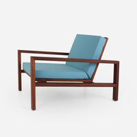 Case Study® Solid Wood Upholstered Lounge Chair