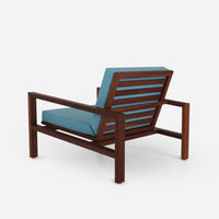 Case Study® Solid Wood Upholstered Lounge Chair