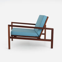 Case Study® Solid Wood Upholstered Lounge Chair