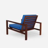 Case Study® Solid Wood Upholstered Lounge Chair