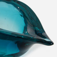 Turquoise Murano Dish