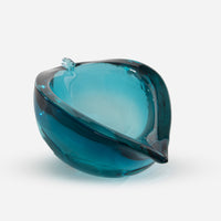 Turquoise Murano Dish