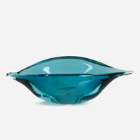 Turquoise Murano Dish