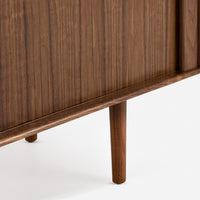 Solid Walnut Credenza