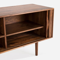 Solid Walnut Credenza