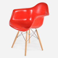 Maple - Chrome Wire Red