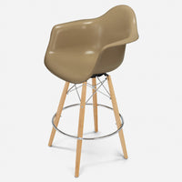 Maple - Chrome Wire Pebble