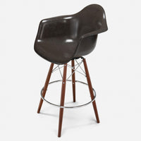 Case Study® Armchair Dowel Swivel Bar Stool