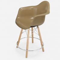 Maple - Chrome Wire Pebble