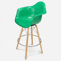 Maple - Chrome Wire Grass Green