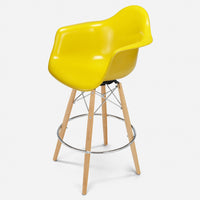 Maple - Chrome Wire Sunflower Yellow