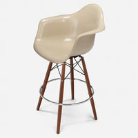 Walnut - Black Wire Oatmeal