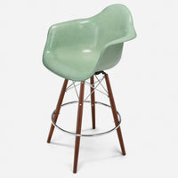 Walnut - Chrome Wire Jadeite