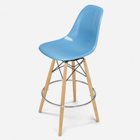 Maple - Black Wire Baby Blue