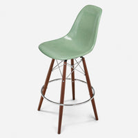 Walnut - Chrome Wire Jadeite