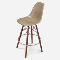 Walnut - Black Wire Oatmeal