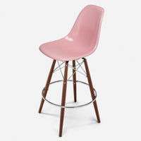 Walnut - Chrome Wire Pink