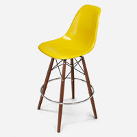 Walnut - Black Wire Sunflower Yellow