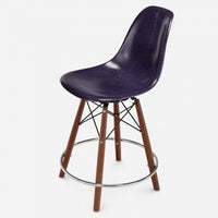 Walnut - Black Wire Purple