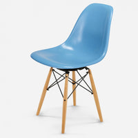 Maple - Black Wire Baby Blue