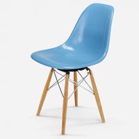 Maple - Chrome Wire Baby Blue