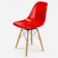 Maple - Chrome Wire Red