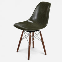 Walnut - Chrome Wire Army Green