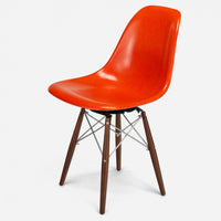 Walnut - Chrome Wire Orange