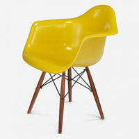 Walnut - Black Wire Sunflower Yellow