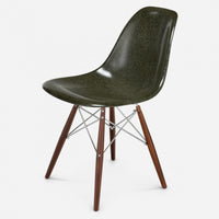 Walnut - Chrome Wire Army Green