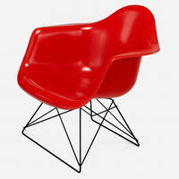 Low Rod Black Base Red