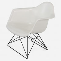 Low Rod Black Base White