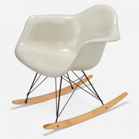 Maple Rocker - Black Wire Natural