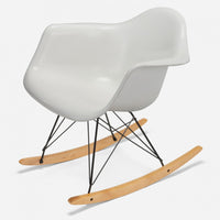Maple Rocker - Black Wire White