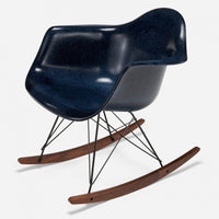 Walnut Rocker - Black Wire Indigo