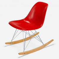 Maple Rocker - Zinc Wire Red