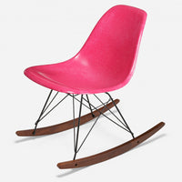 Walnut Rocker - Black Wire PSA Magenta