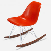 Walnut Rocker - Zinc Wire Orange