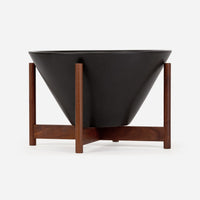 Ceramic Charcoal Wood Stand