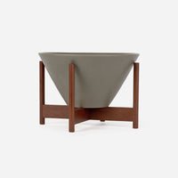 Ceramic Pebble Wood Stand