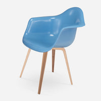 Walnut/Maple Baby Blue