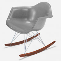 Walnut Rocker - Zinc Wire Ghost