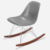 Walnut Rocker - Zinc Wire Ghost