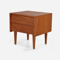 Case Study® Solid Wood Two Drawer Bedside Dresser