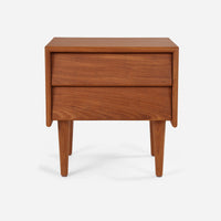 Case Study® Solid Wood Two Drawer Bedside Dresser