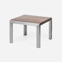 Case Study® Stainless Steel End Bench in Wood