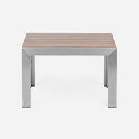Case Study® Stainless Steel End Bench in Wood