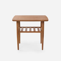 Case Study® Solid Wood End Table with Tapered Edge